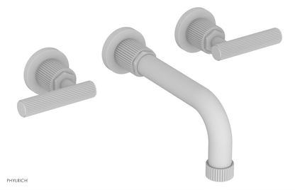 DUSTRIE - Wall Tub Set - 7 5/8" Spout - Lever Handles - Grooved 370-57