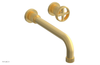 DUSTRIE Single Handle Wall Lavatory Set - 10" Spout - Grooved 370-15-10