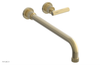 DUSTRIE Single Handle Wall Lavatory Set - 14" Spout - Grooved 370-16-14