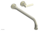 DUSTRIE Single Handle Wall Lavatory Set - 14" Spout - Grooved 370-16-14