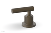 DUSTRIE - Volume Control/Diverter Trim - Lever Handle - Grooved 370-36