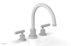 DUSTRIE - Deck Tub Set - Lever Handles - Grooved 370-41