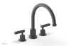 DUSTRIE - Deck Tub Set - Lever Handles - Grooved 370-41