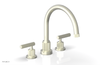 DUSTRIE - Deck Tub Set - Lever Handles - Grooved 370-41