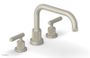 DUSTRIE - Deck Tub Set - Lever Handles - Grooved 370-43