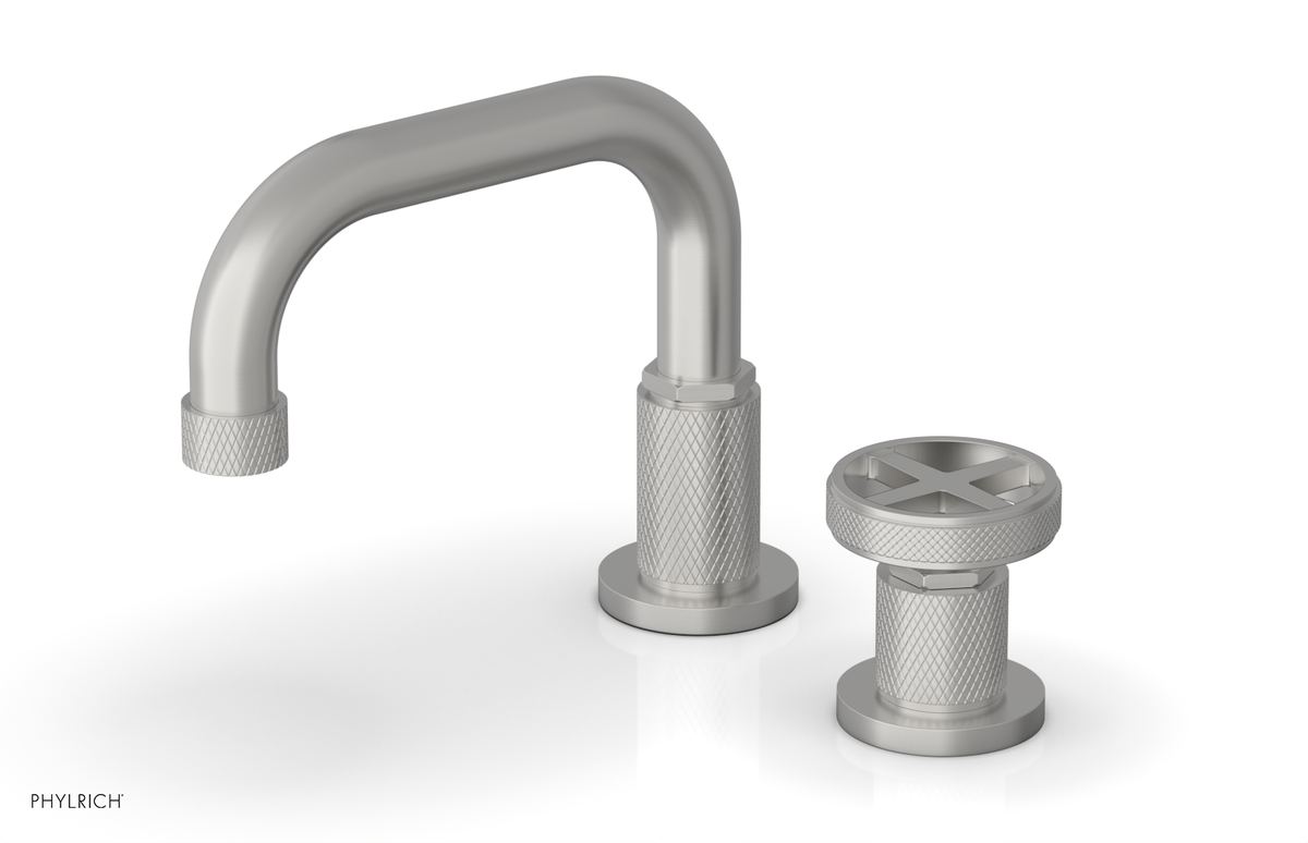 DUSTRIE Single Handle Faucet - Low Spout - Cross Handle 371-07