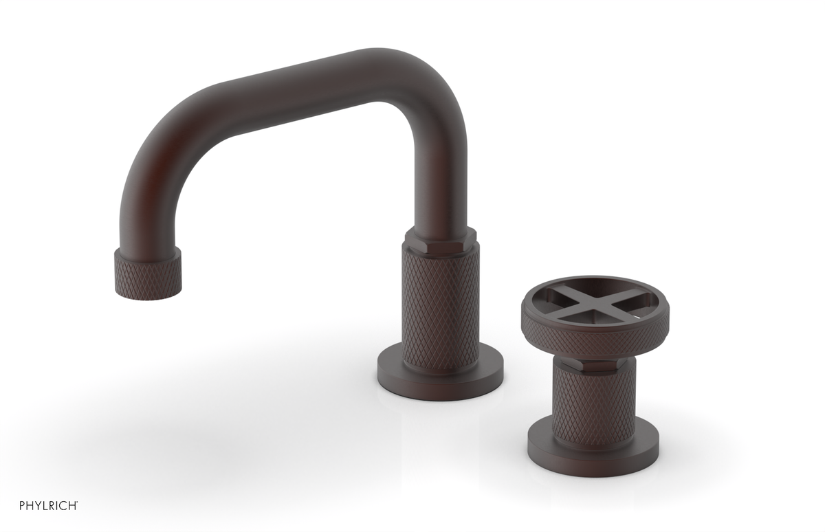 DUSTRIE Single Handle Faucet - Low Spout - Cross Handle 371-07