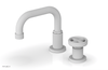 DUSTRIE Single Handle Faucet - Low Spout - Cross Handle 371-07