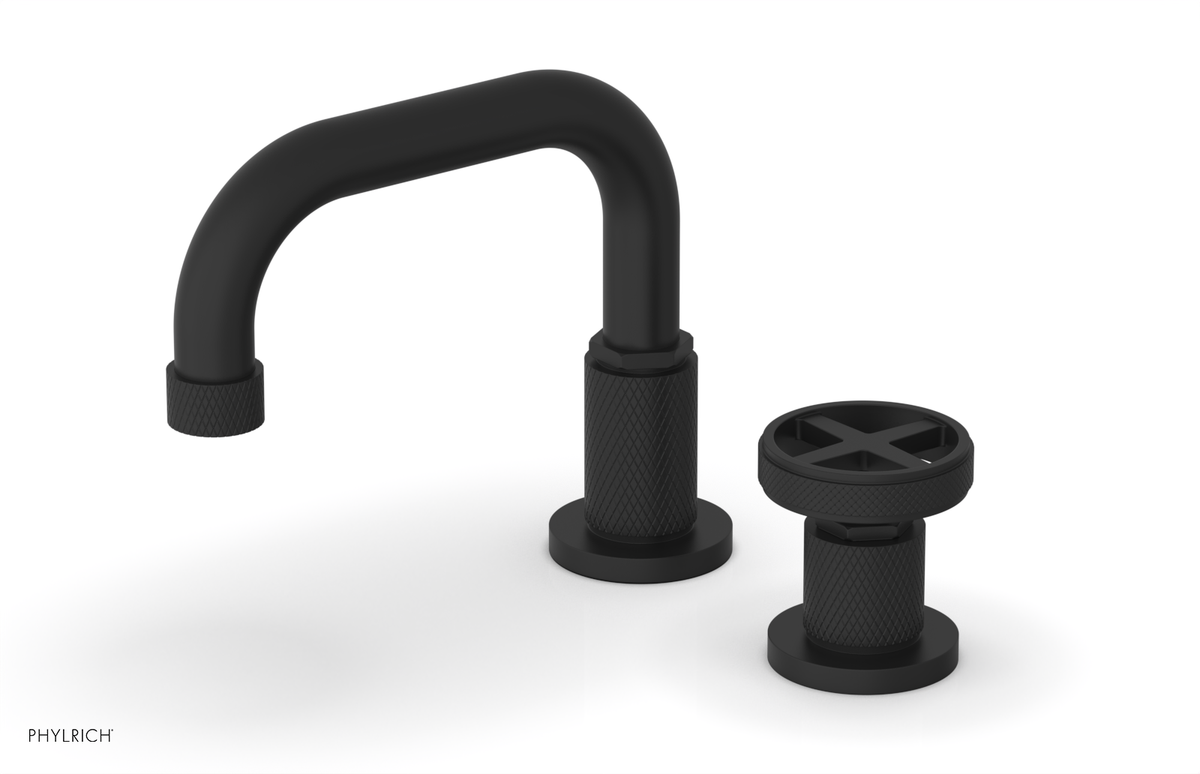 DUSTRIE Single Handle Faucet - Low Spout - Cross Handle 371-07