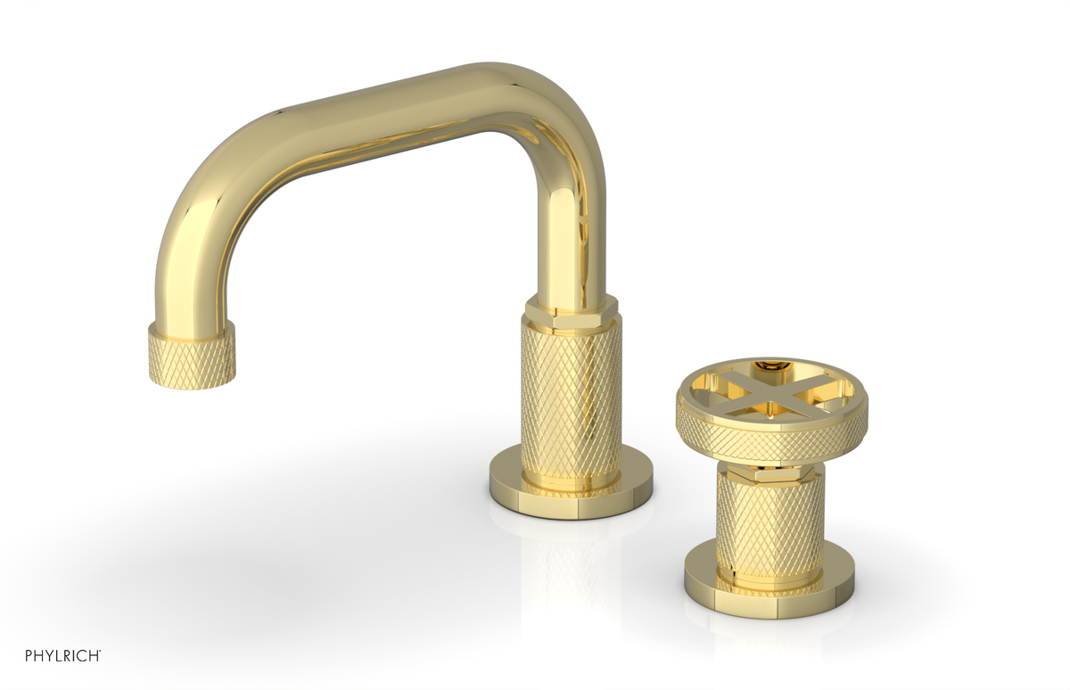 DUSTRIE Single Handle Faucet - Low Spout - Cross Handle 371-07
