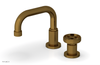 DUSTRIE Single Handle Faucet - Low Spout - Cross Handle 371-07