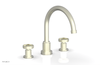 DUSTRIE - Deck Tub Set - Cross Handles - Knurled 371-40
