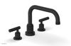 DUSTRIE - Deck Tub Set - Lever Handles - Knurled 371-43