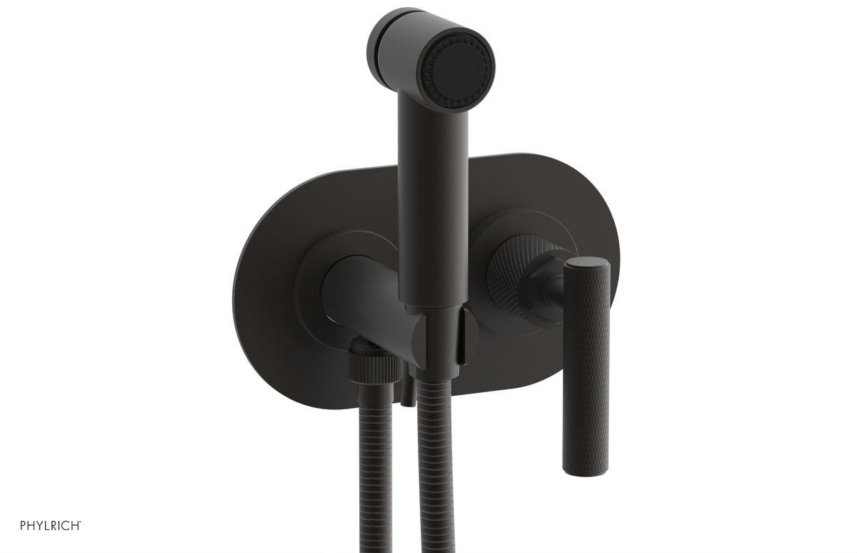 DUSTRIE - Wall Mounted Bidet - Lever Handle - Knurled 371-63