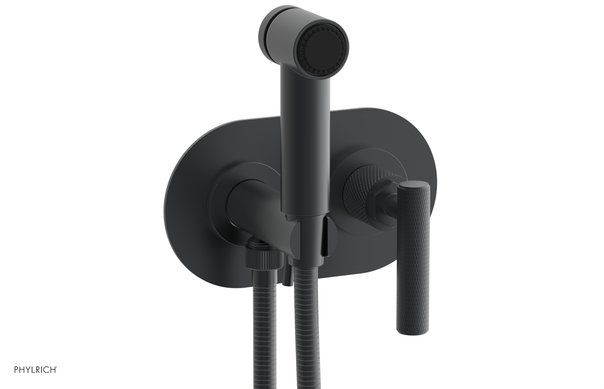 DUSTRIE - Wall Mounted Bidet - Lever Handle - Knurled 371-63