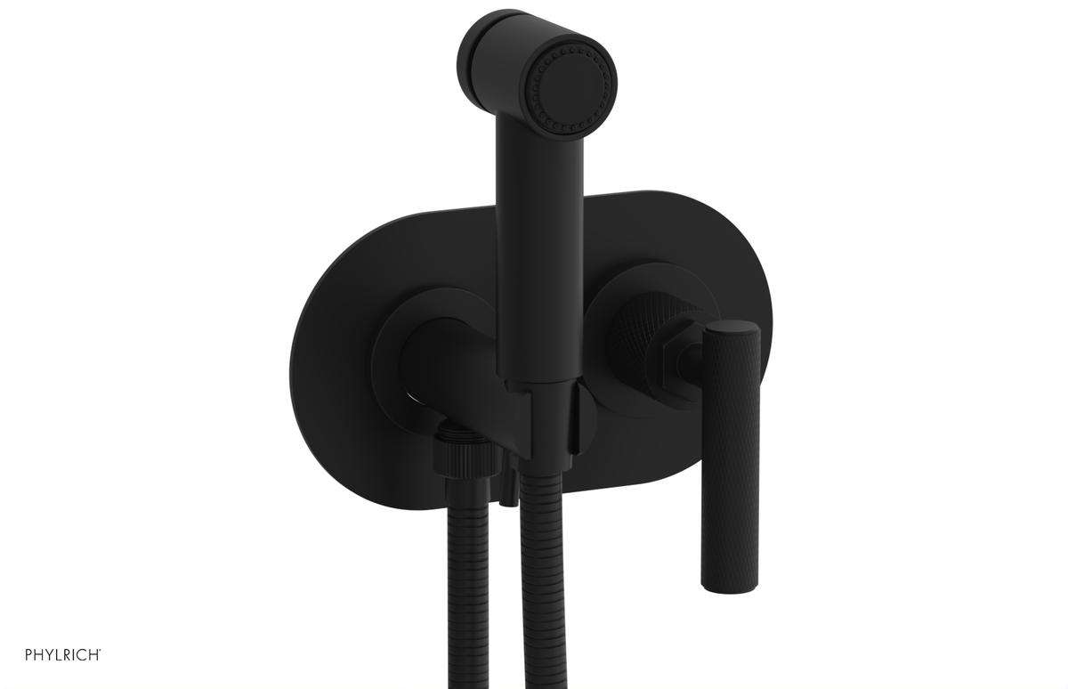 DUSTRIE - Wall Mounted Bidet - Lever Handle - Knurled 371-63