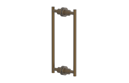 Dustrie - 12" Double Sided Shower Pull 371-93-12