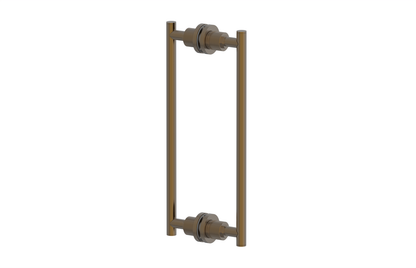 Dustrie - 12" Double Sided Shower Pull 371-93-12