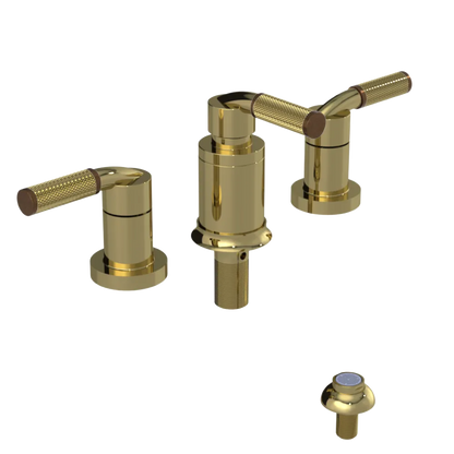 Rubinet Bidet Fitting with Spray, Diverter, and Vacum Breaker (Less Drain) Bright Brass