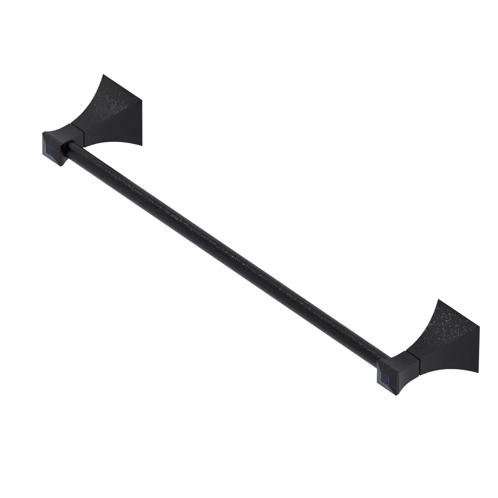 Rubinet Towel Bar 18" Matt Black