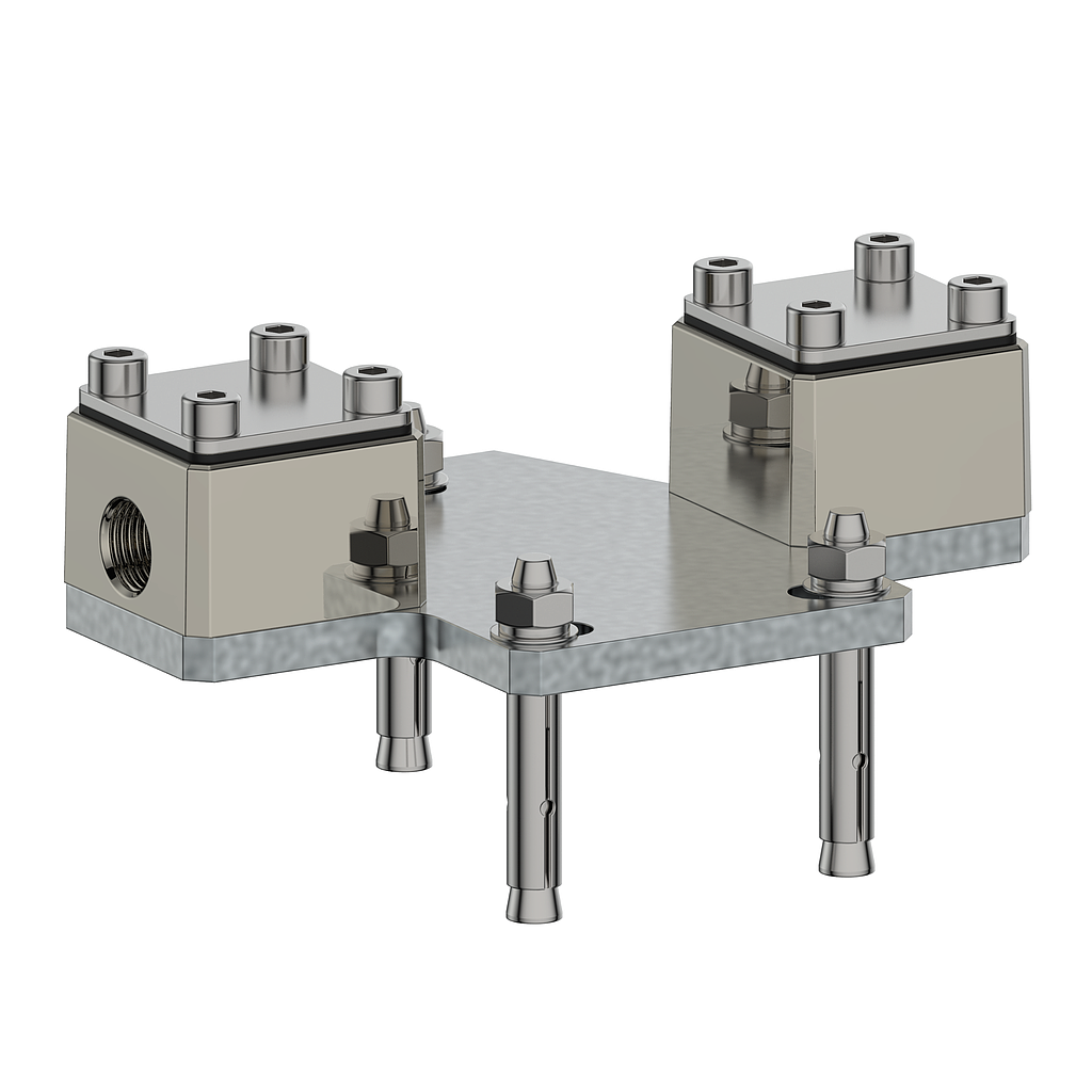 Vogt ROUGH FOR ZEHN FLOOR MOUNT TUB FILLER