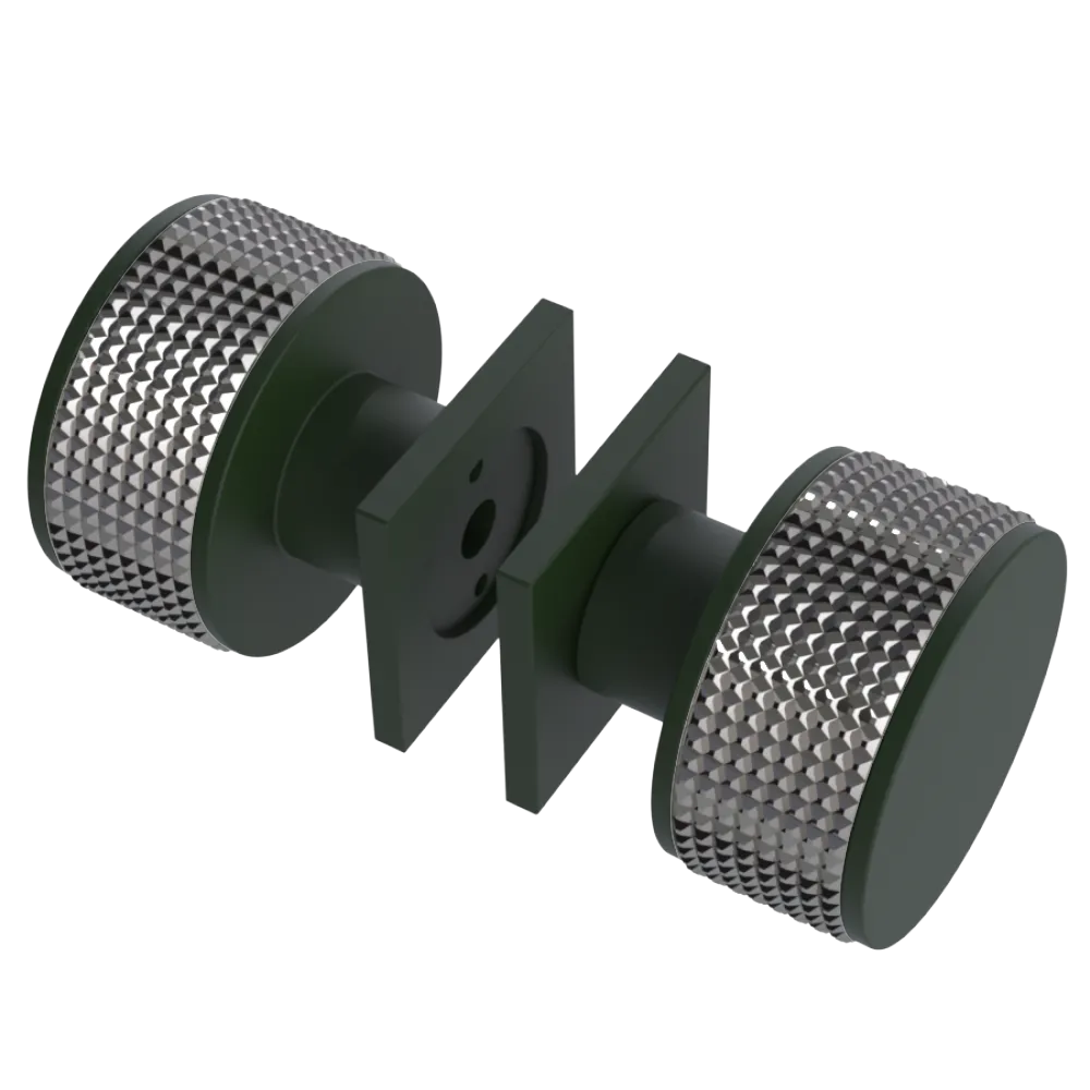 Rubinet Shower Door Knob (set) Green Envy