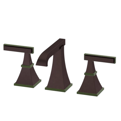Rubinet Widespread Lav. Set. (less drain) Oil Rubbed Bronze