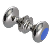 Rubinet Shower Door Knob (set) Polished Nickel