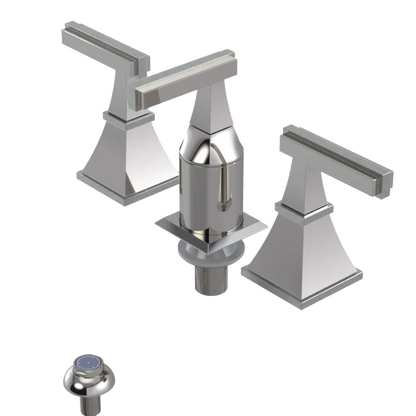 Rubinet Bidet Fitting with Spray, Diverter, and Vacum Breaker (Less Drain) Polished Nickel