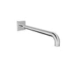 Baril 12" wall-mounted shower arm, square flange