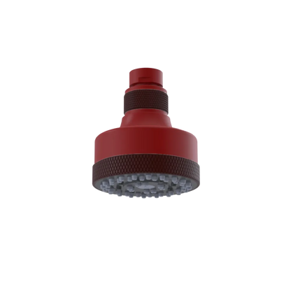 Rubinet 3 FUNCTION SHOWER HEAD Maroon