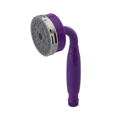 Rubinet 3 Function Hand Held Shower Only Purple Haze