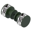 Rubinet Shower Door Knob (set) Green Envy