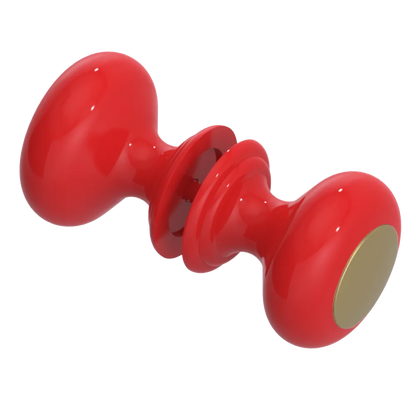 Rubinet Shower Door Knob (set) Red
