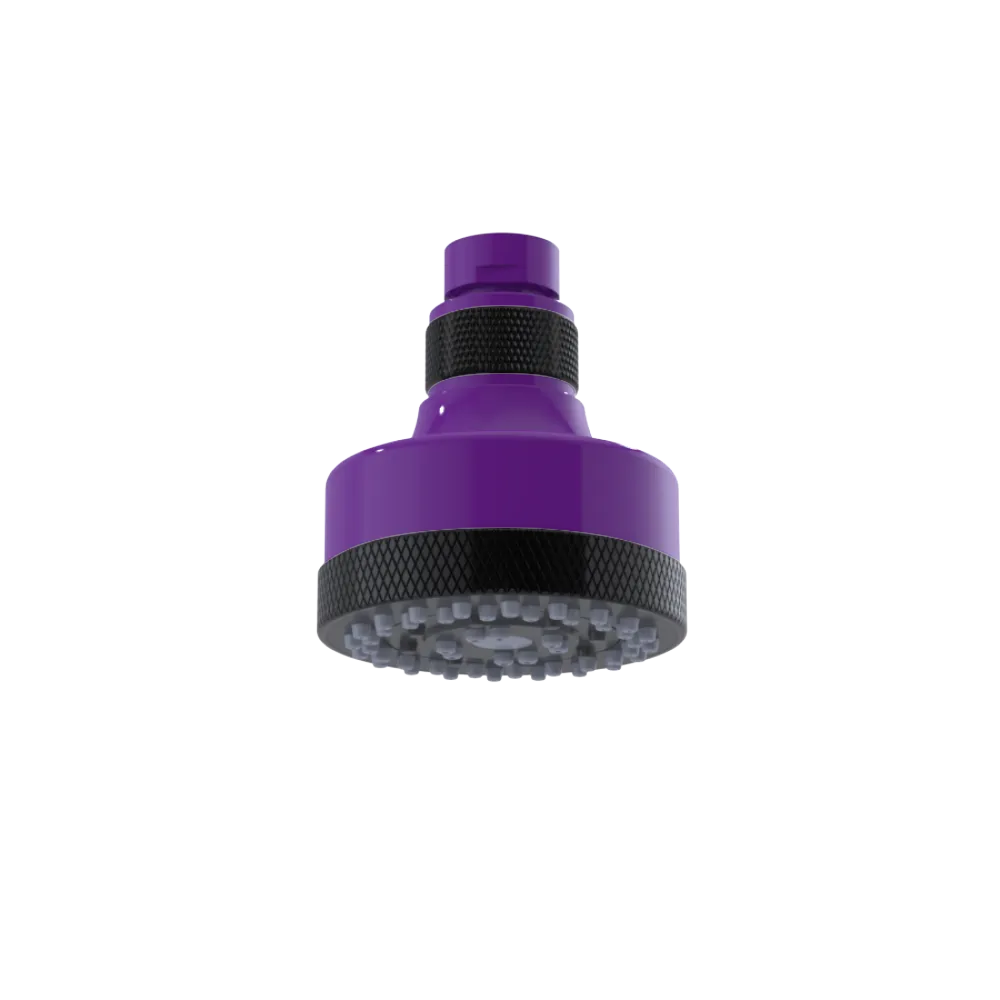 Rubinet 3 FUNCTION SHOWER HEAD Purple Haze