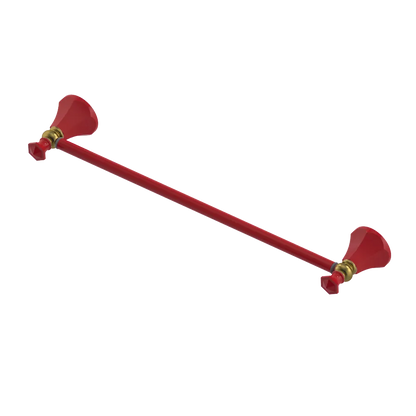 Rubinet Towel Bar 24" Red