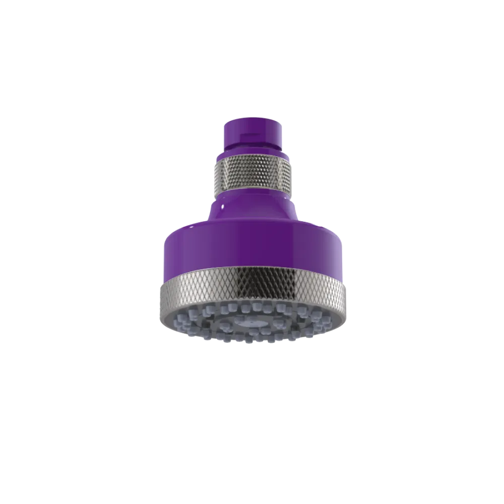 Rubinet 3 FUNCTION SHOWER HEAD Purple Haze