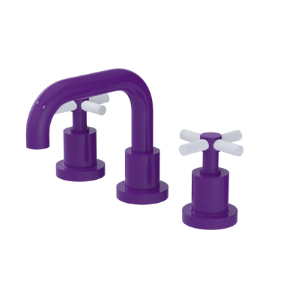Rubinet Widespread Lav. Set. (less drain) Purple Haze