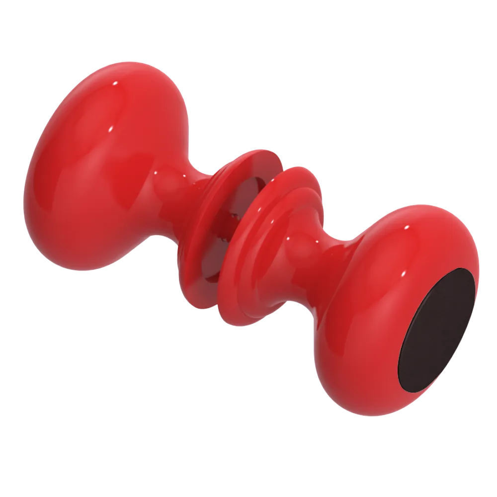 Rubinet Shower Door Knob (set) Red