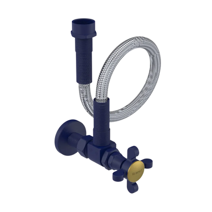Rubinet Exposed Supply Kit (classic) Midnight Blue