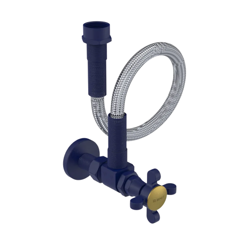Rubinet Exposed Supply Kit (classic) Midnight Blue