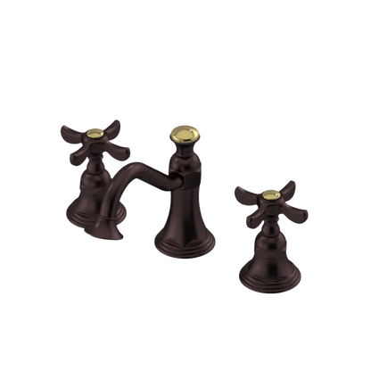 Rubinet Widespread Lav. Set. (less drain) Tuscan Brass