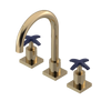 Rubinet Widespread Lav. Set. (less drain) Gold