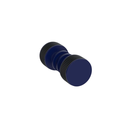 Rubinet Shower Door Knob (set) Midnight Blue