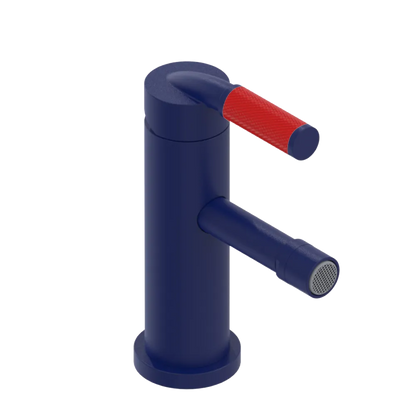 Rubinet Single Control Bidet Fitting (less drain) Midnight Blue