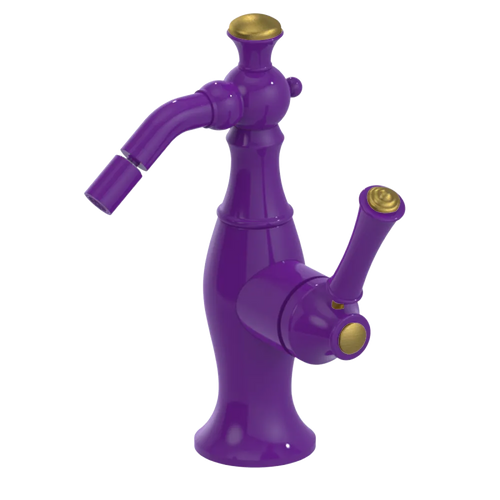 Rubinet Single Control Bidet Fitting (less drain) Purple Haze
