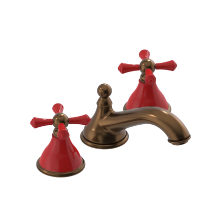 Rubinet Widespread Lav. Set. (less drain) Tuscan Brass
