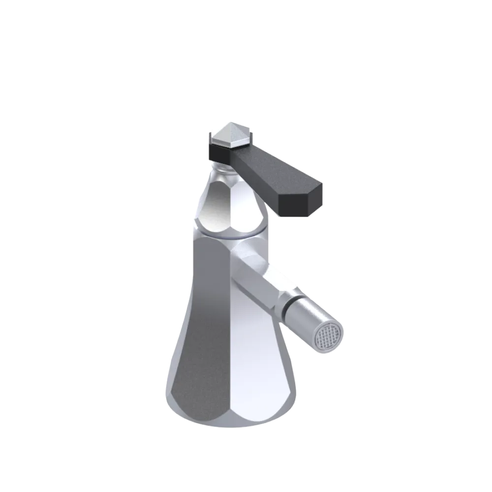 Rubinet Single Control Bidet Fitting (less drain) Satin Chrome