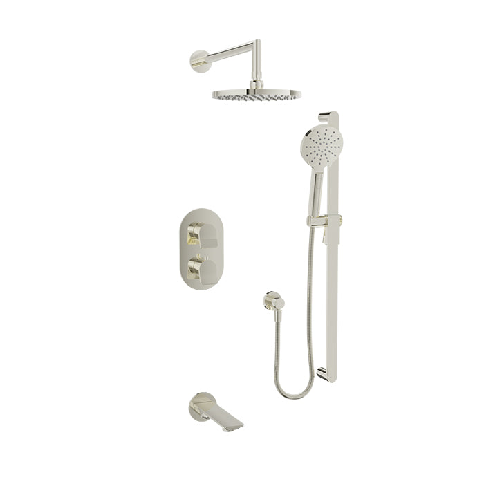Baril Complete thermostatic pressure balanced shower kit