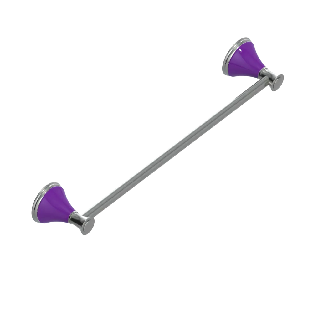 Rubinet Towel Bar 18" Satin Nickel